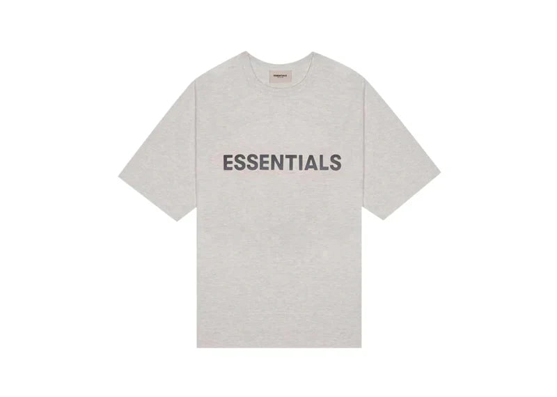 Essentials Heather Oatmeal FW20 Tee