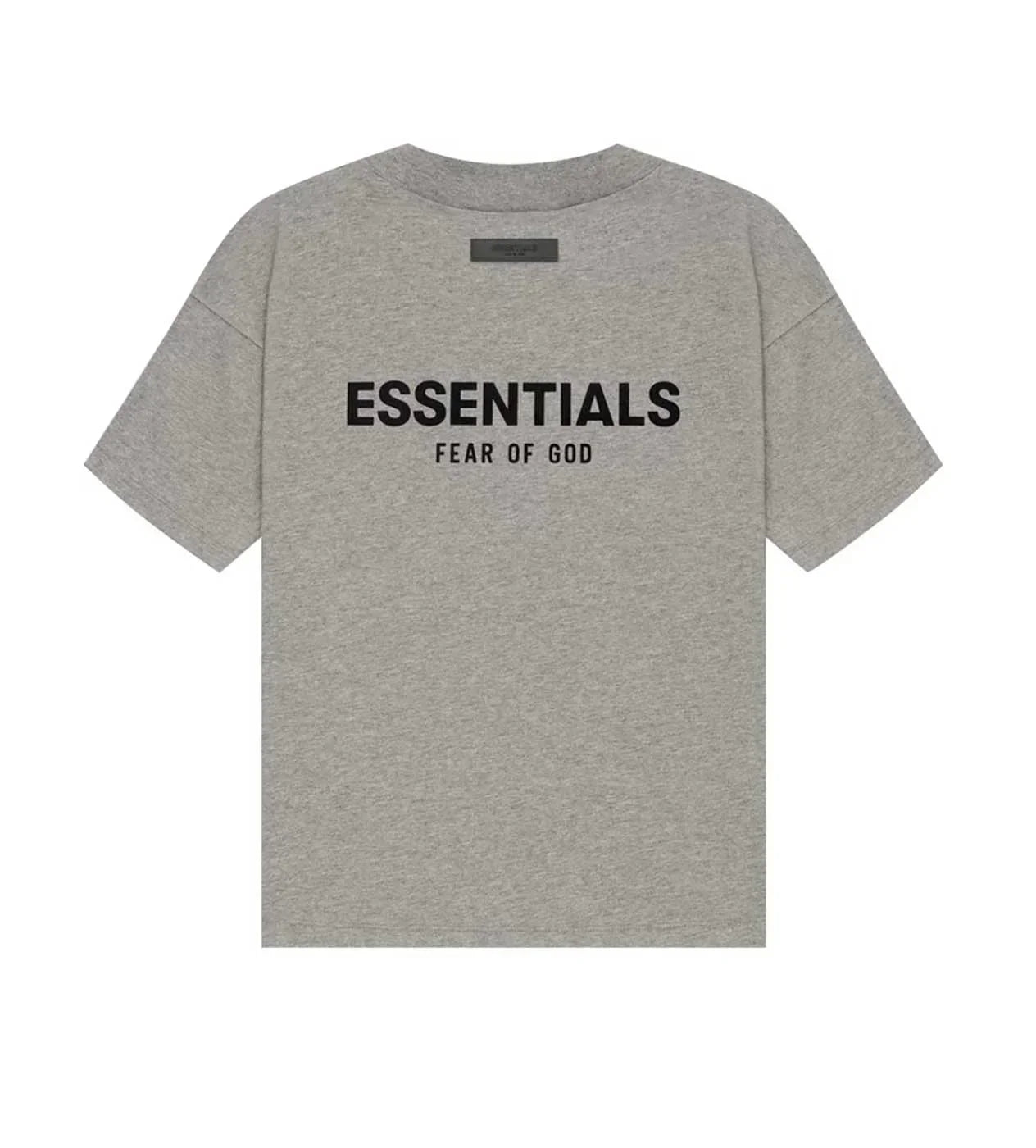Fear of God Essentials Dark Oatmeal SS22 Tee