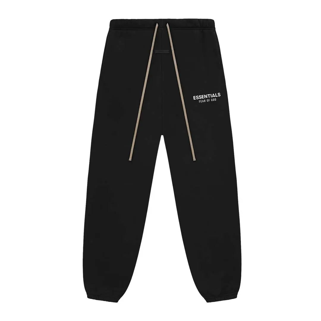 Fear of God Essentials Sweatpant Jet Black / White