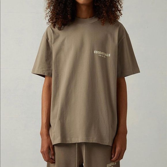 Essential T-shirt Desert Taupe
