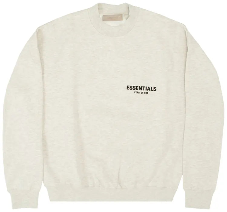 Essential Crewneck Light Oatmeal